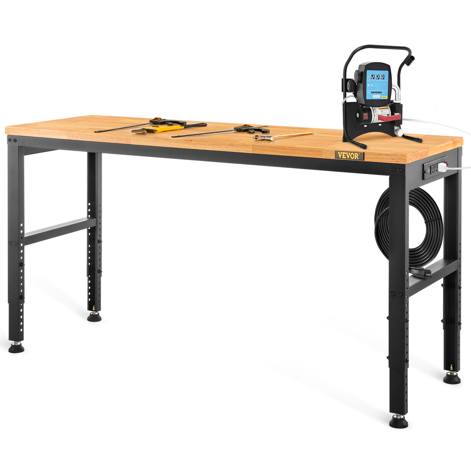 Desk Setup Oak - SucceBuy 72 سنتيمتر النجارة منضدة قابل