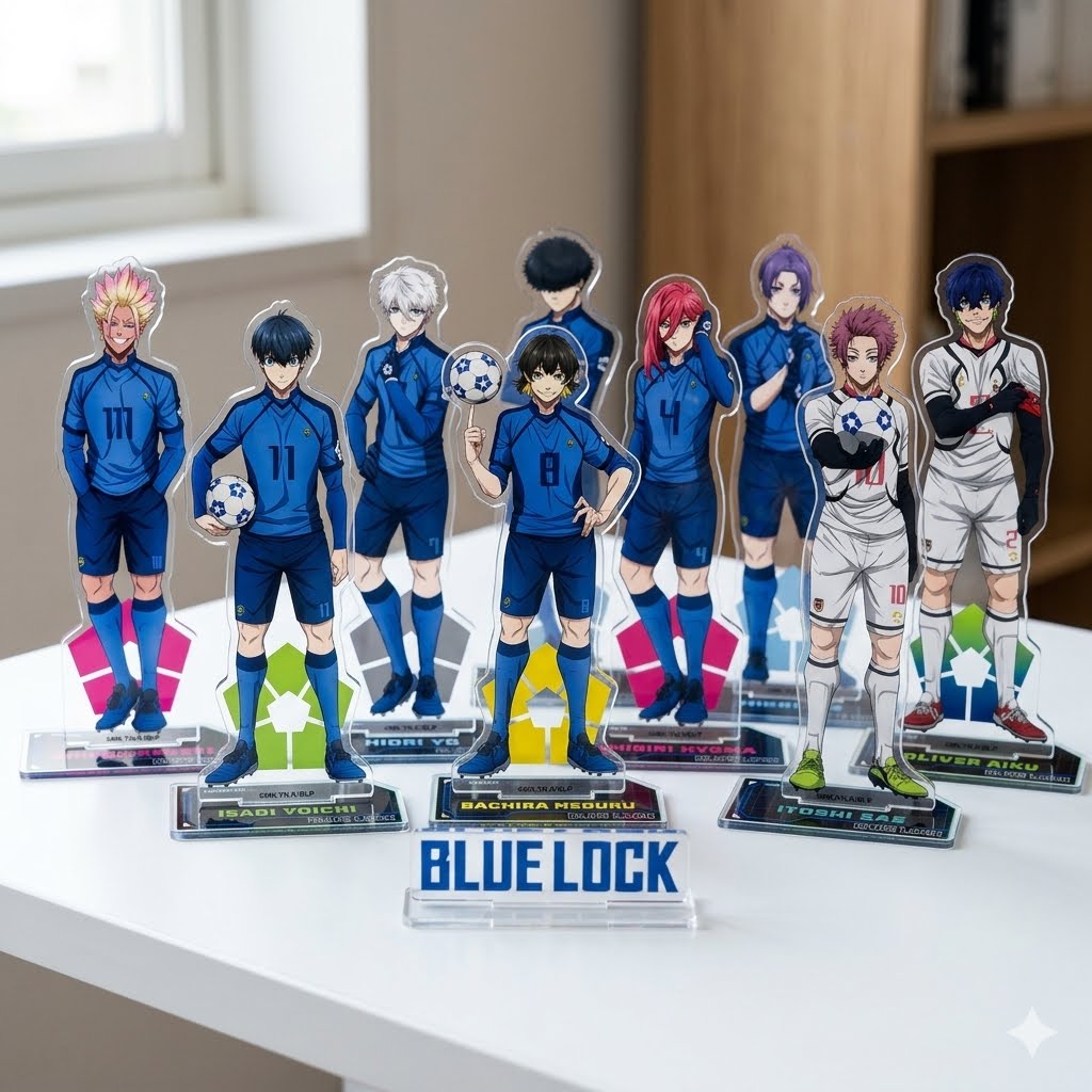 Desk Setup Blue - أزرق lockCK MIKAGE REO MANGA حرف