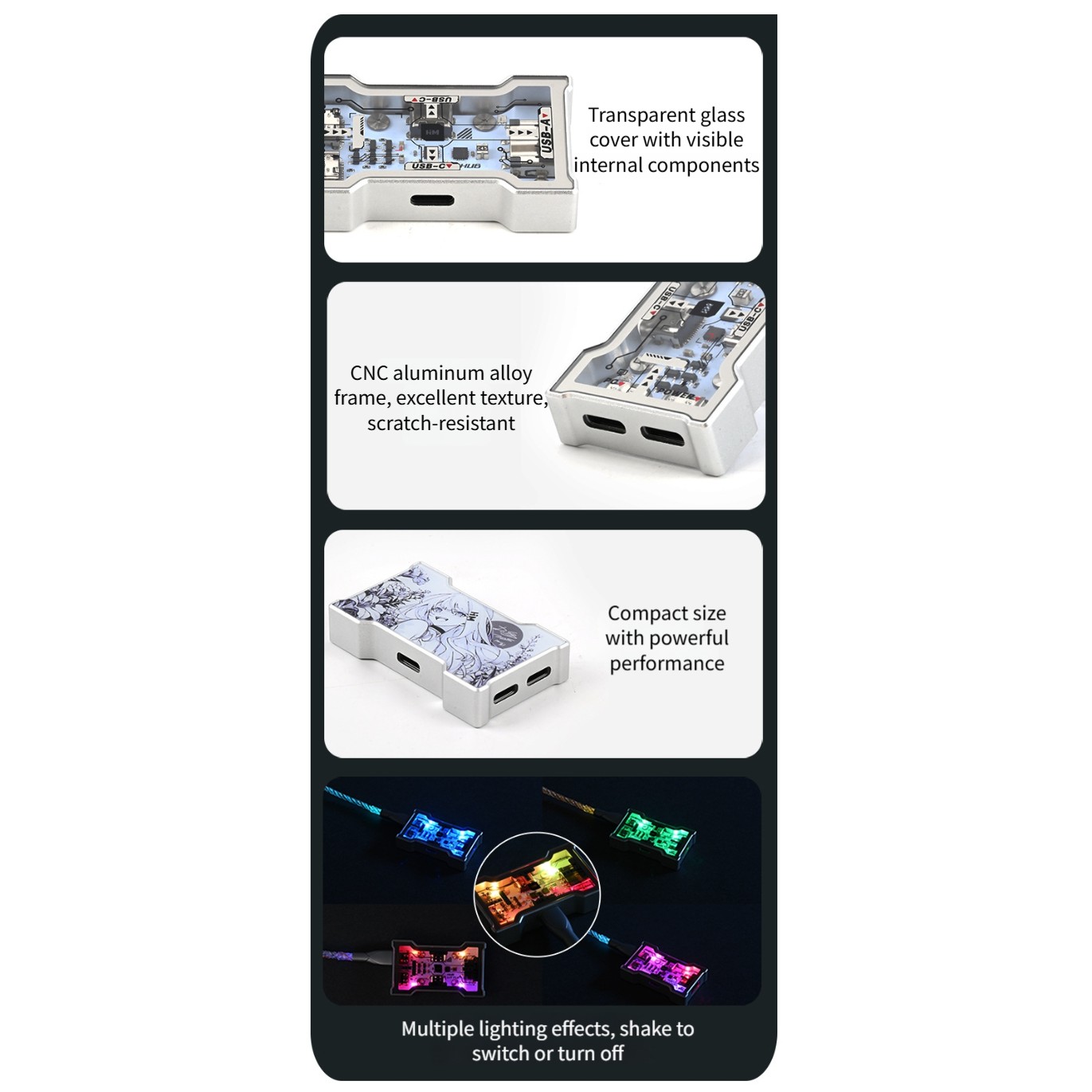 موزع USB RGB بإدخالين وثلاثة م - مراجعة Desk Setup For Gaming وسعره