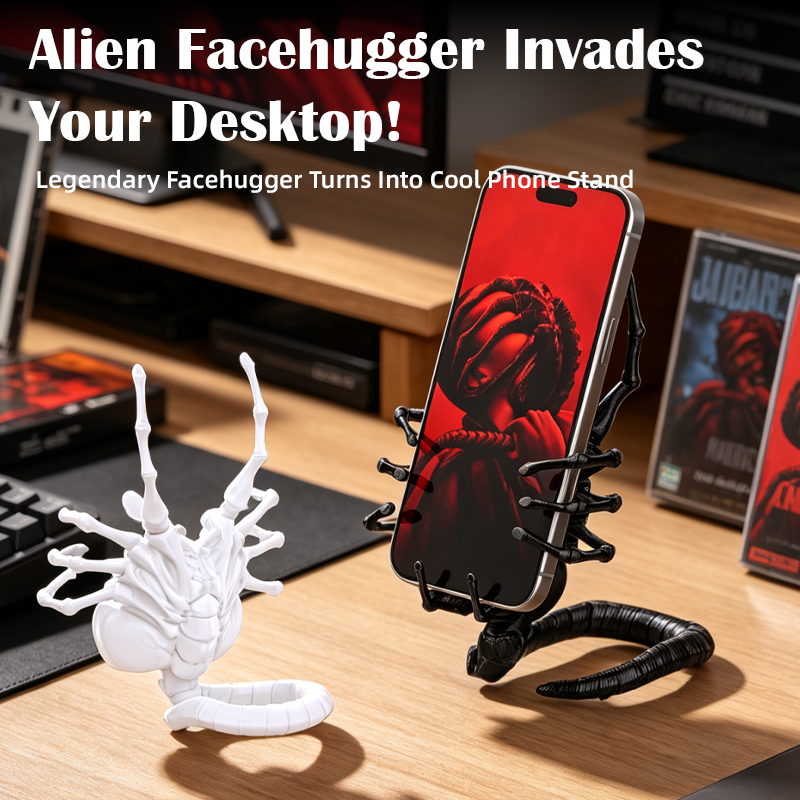 حامل هاتف بتصميم خيال علمي متو - مراجعة Xiaomi Desk Setup وسعره