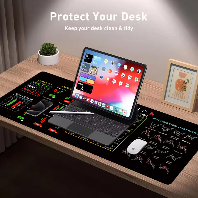 لوحة ماوس جلدية من EXCO Stock  - مراجعة Desk Setup Carpet وسعره