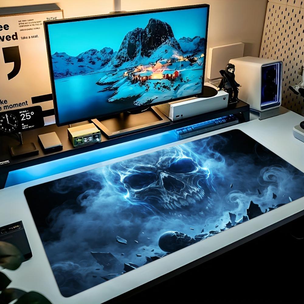 لوحة ماوس ألعاب ممتدة بتصميم ه - مراجعة Desk Setup Blue وسعره
