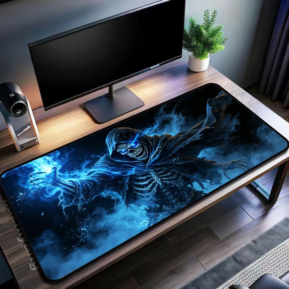 لوحة ماوس ألعاب ممتدة بتصميم ه - مراجعة Desk Setup Blue وسعره