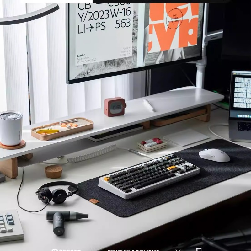 حامل شاشة حديث مريح لرف المكتب - مراجعة Desk Setup With Laptop And Monitor وسعره