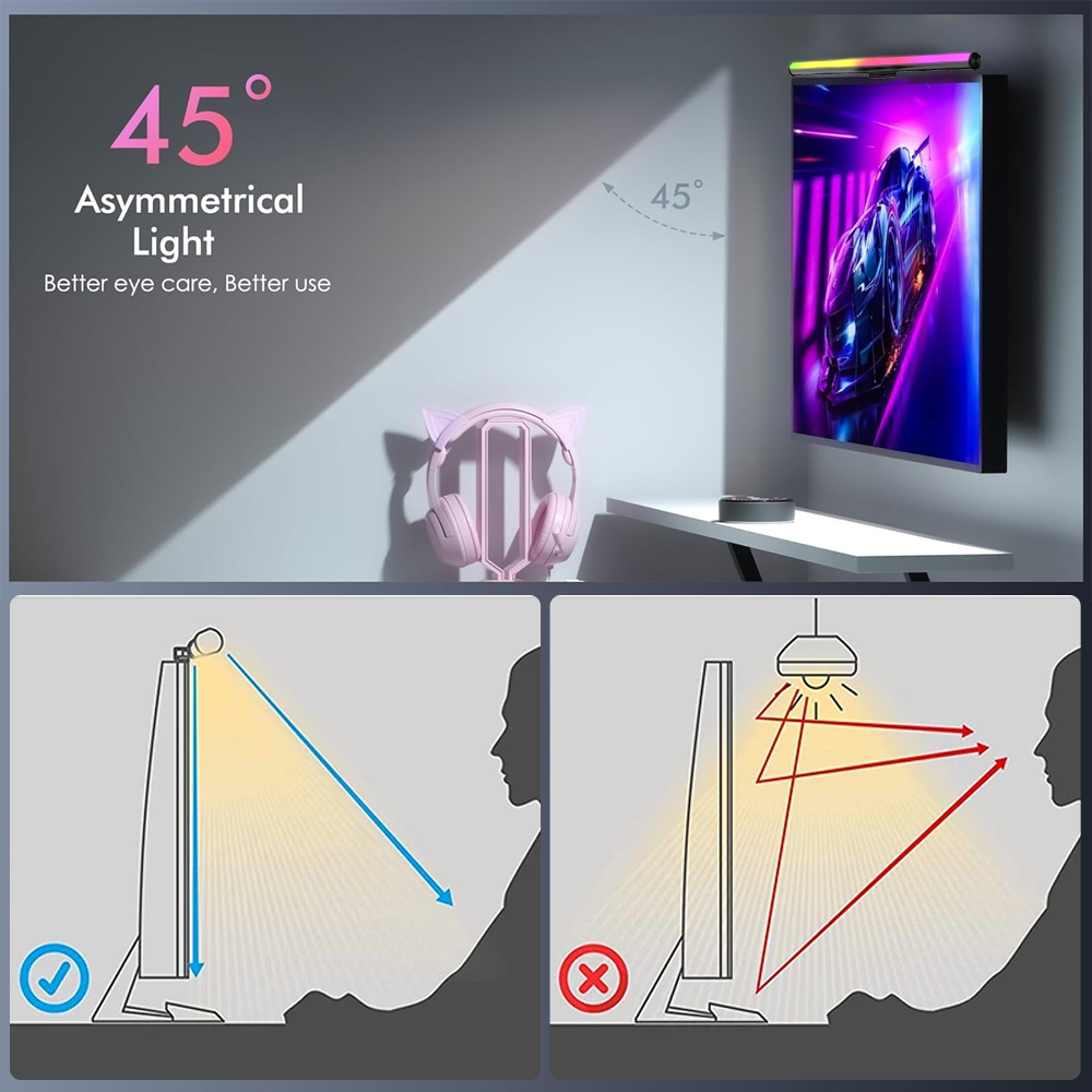 شريط إضاءة واي فاي للكمبيوتر،  - مراجعة Desk Setup Tech وسعره
