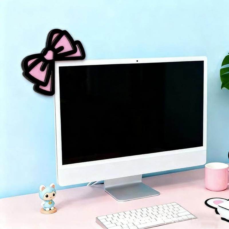 جديد 1/2 قطعة زينة شاشة كمبيوت - مراجعة Gaming Setup Desk وسعره