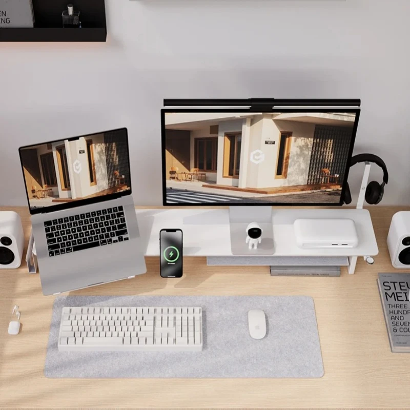 ‌ حامل شاشة ZORKMOU Z3 قابل لل - مراجعة Desk Setup Living Room وسعره