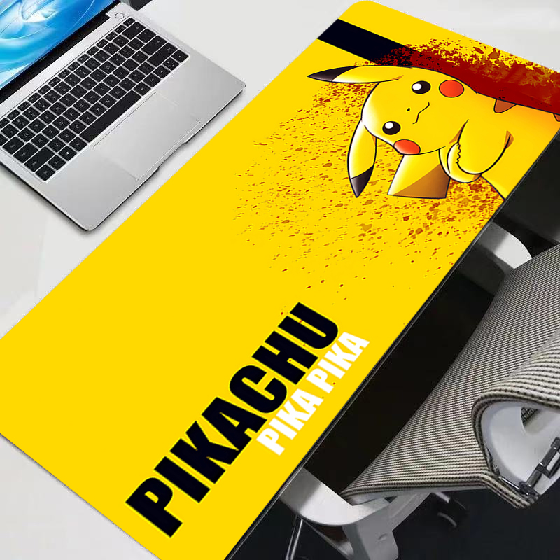 لوحة ماوس كبيرة من مطاط P-Pika - مراجعة Desk Setup Carpet وسعره