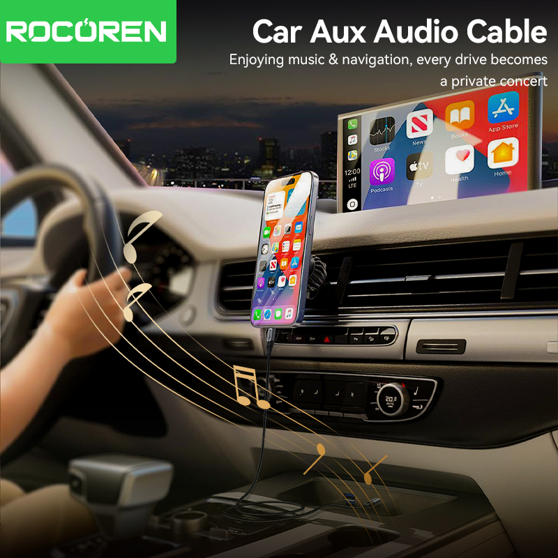 Rocoren 3.5 مللي متر جاك Aux ك - مراجعة Desk Hifi Setup وسعره