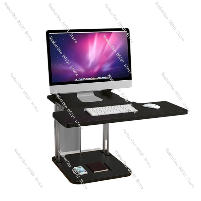 محول مكتب قائم قابل لضبط الارت - مراجعة Desk Setup With Laptop And Monitor وسعره