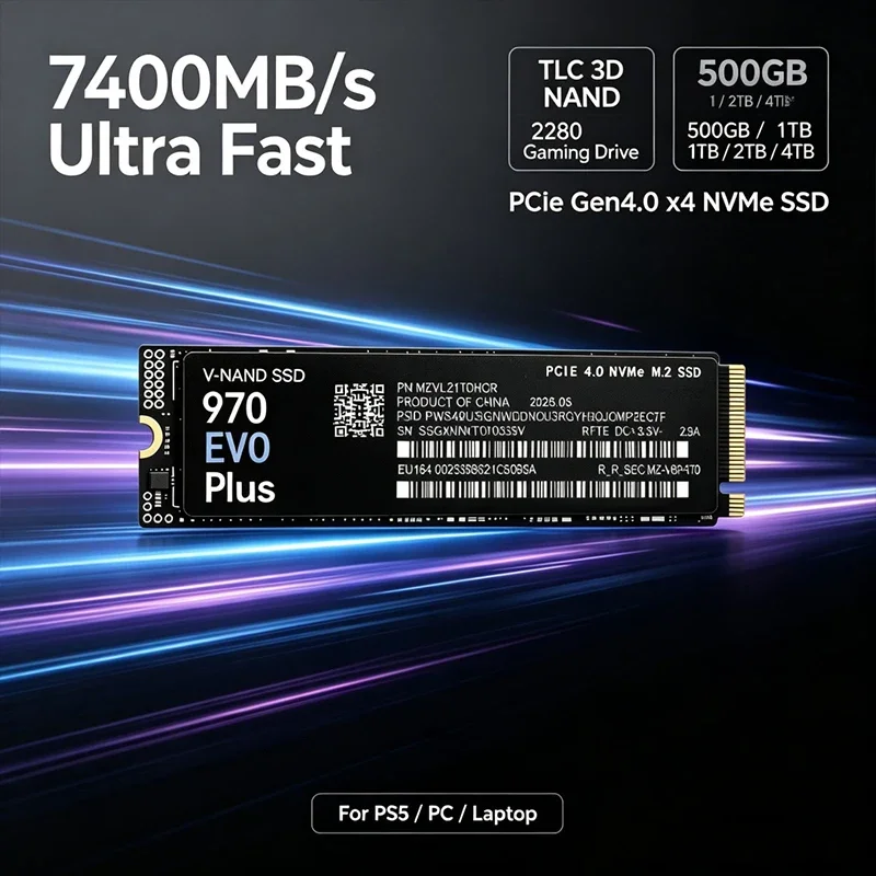 قرص SSD من نوع M.2 NVMe بسرعة  - مراجعة Samsung Ssd 980 Pro وسعره