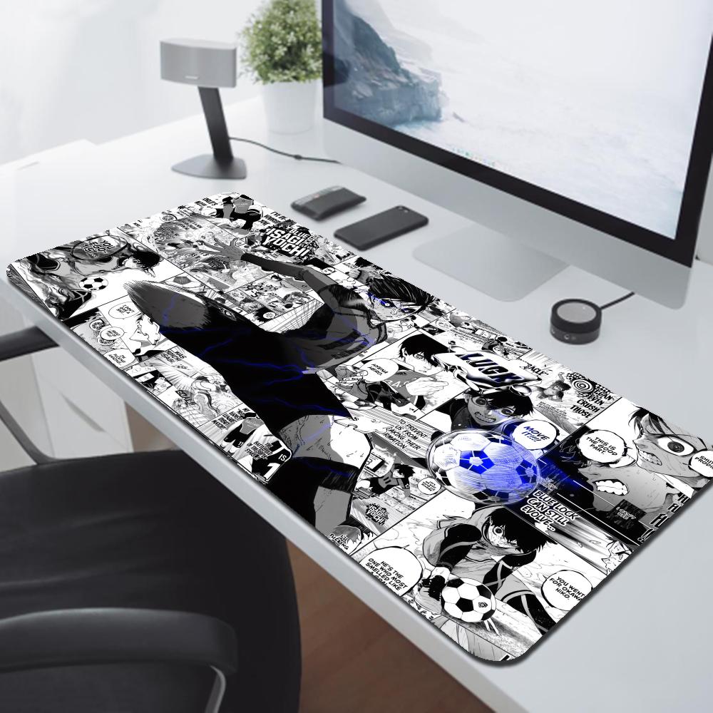أبيض وأسود أنيمي ماوس الوسادة  - مراجعة Desk Setup Blue وسعره