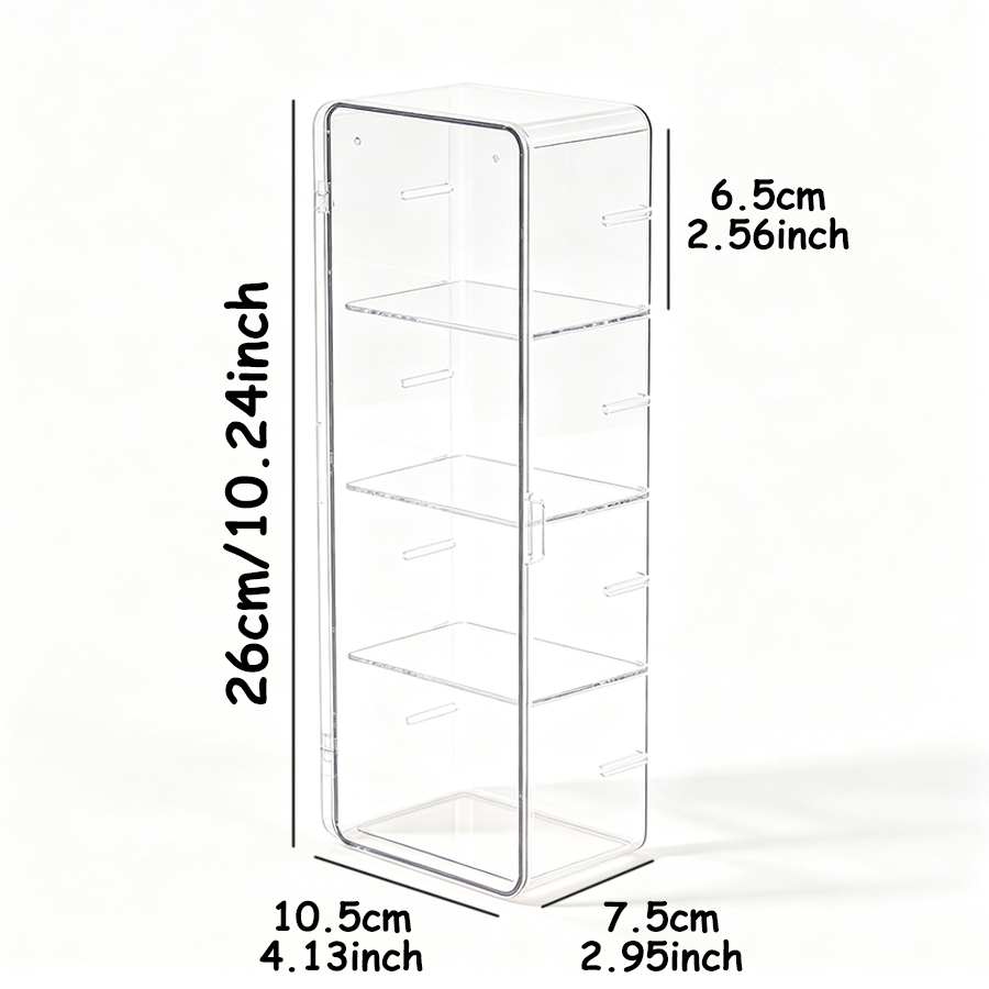 1/2 قطعة من صندوق عرض الأشكال  - مراجعة Desk Setup Shelf وسعره