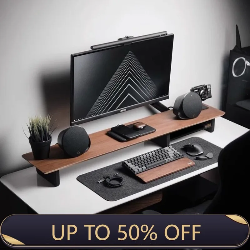 حامل شاشة Z1 لزيادة الارتفاع،  - مراجعة Desk Setup Living Room وسعره