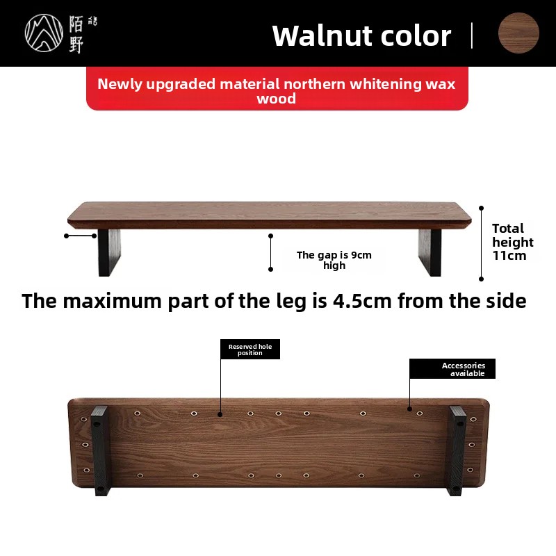 حامل شاشة من الخشب الصلب، حامل - مراجعة Desk Setup Living Room وسعره