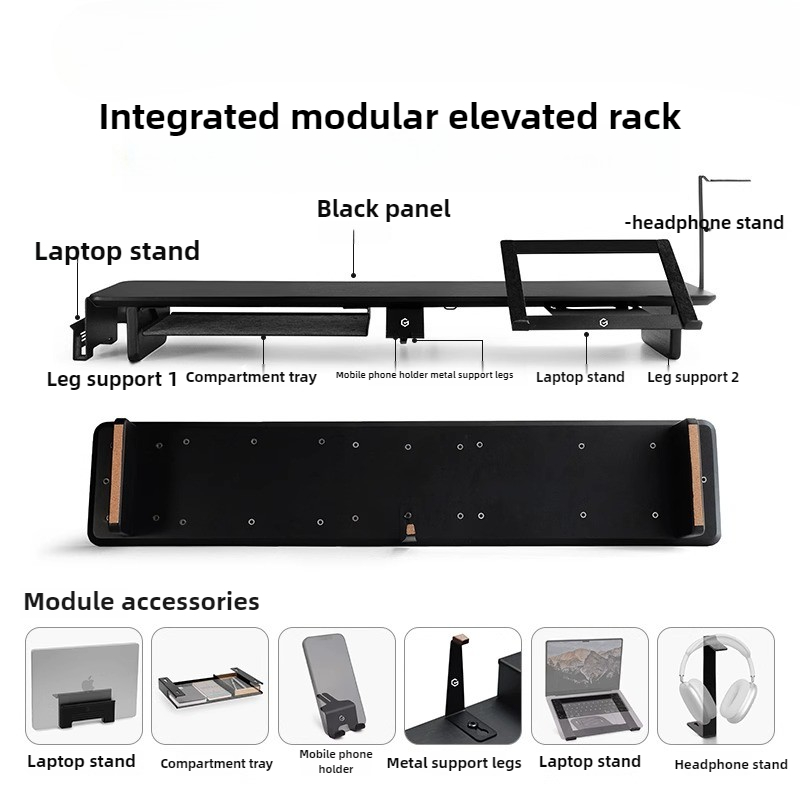 حامل مراقبة معياري، منظم مكتب  - مراجعة Desk Setup With Laptop And Monitor وسعره