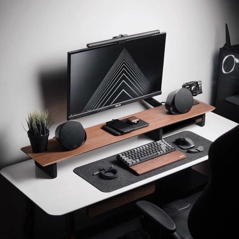 Z1 رصد الارتفاع زيادة الرف مكت - مراجعة Desk Setup Living Room وسعره