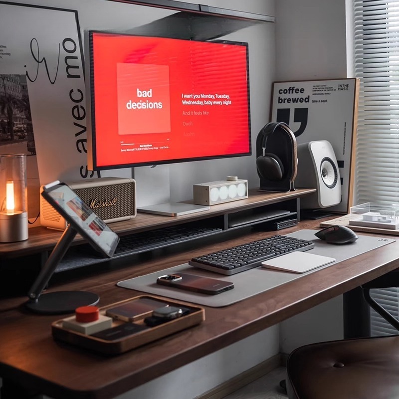Z1 رصد الارتفاع زيادة الرف مكت - مراجعة Desk Setup Living Room وسعره