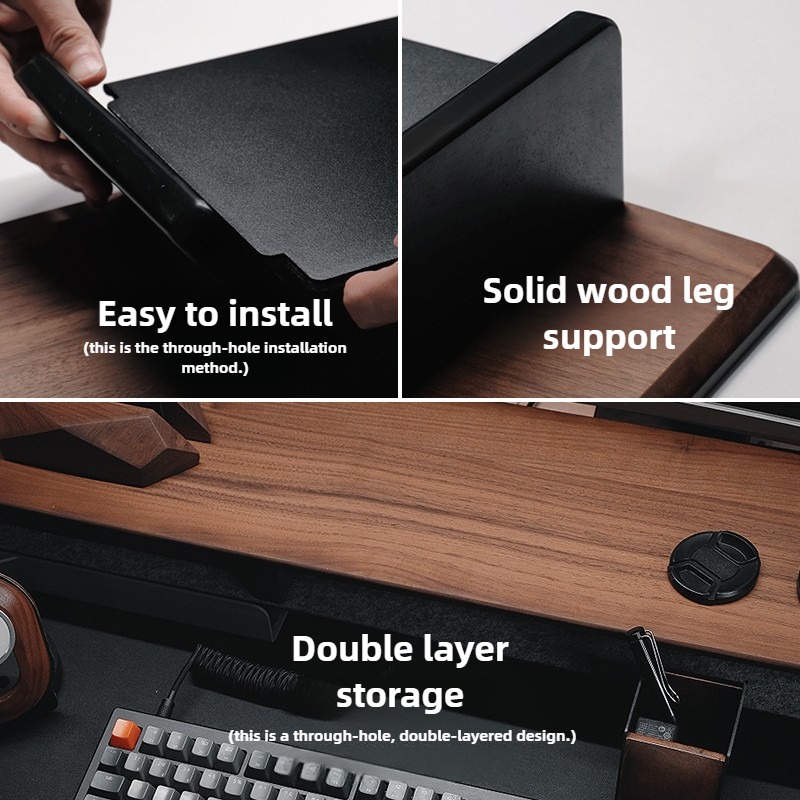 Z1 رصد الارتفاع زيادة الرف مكت - مراجعة Desk Setup Living Room وسعره