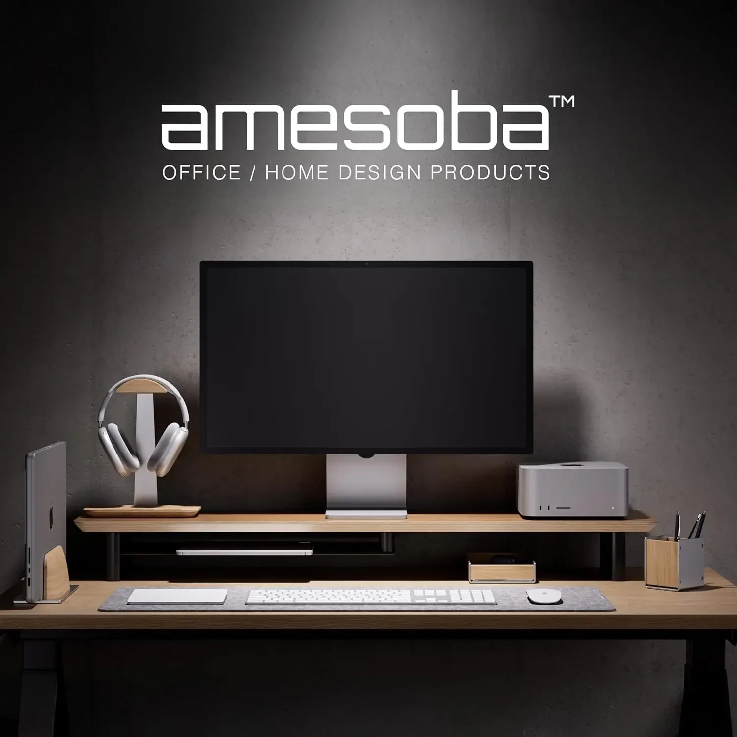 طاولة مكتب مريحة من طبقتين من  - مراجعة Desk Setup Oak وسعره