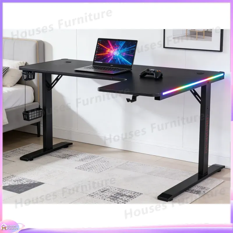 طاولة ألعاب كبيرة 160 سم مع إض - مراجعة Desk Setup For Gaming وسعره
