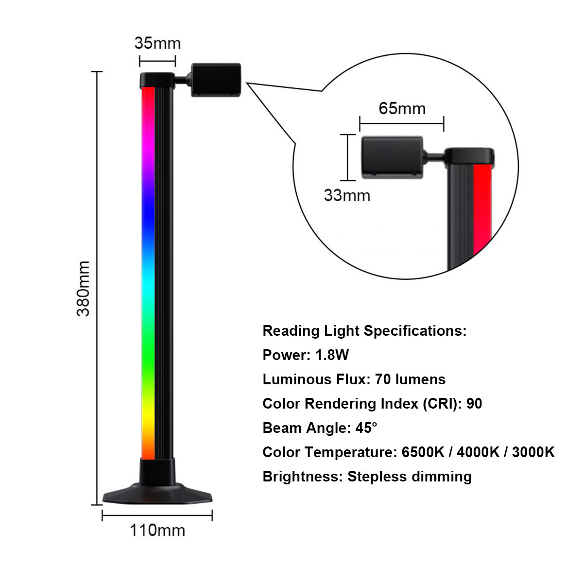 شريط إضاءة ذكي LED RGB متزامن  - مراجعة Desk Setup For Gaming وسعره