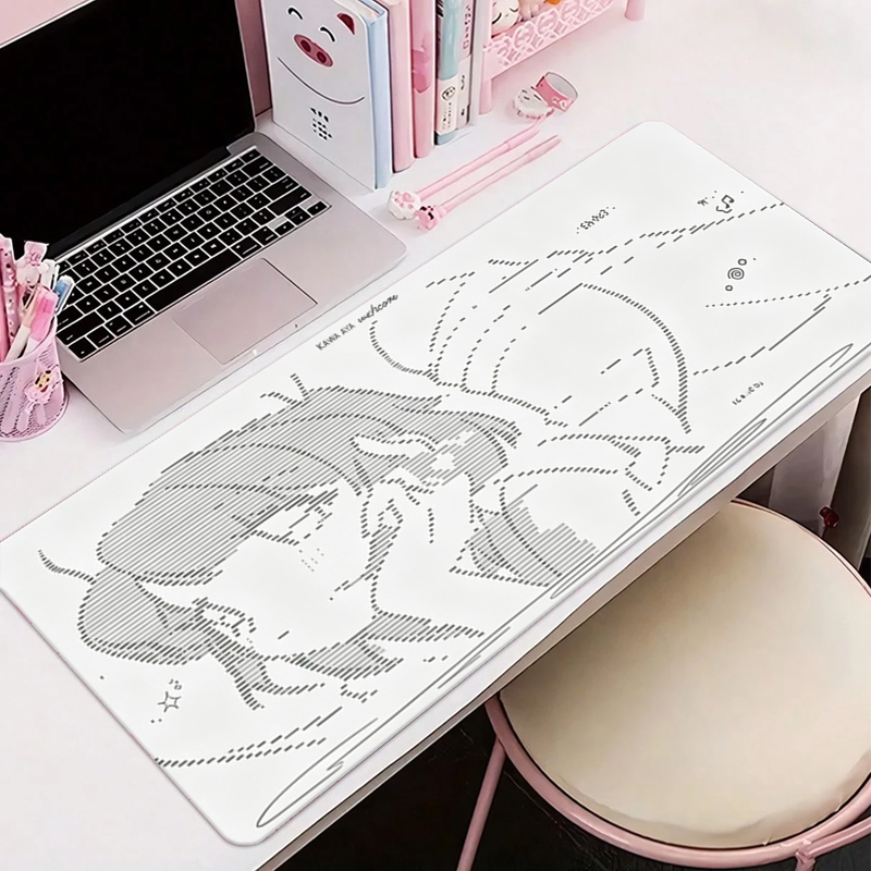 لوحة ماوس جلدية كبيرة بتصميم أ - مراجعة Desk Setup Carpet وسعره
