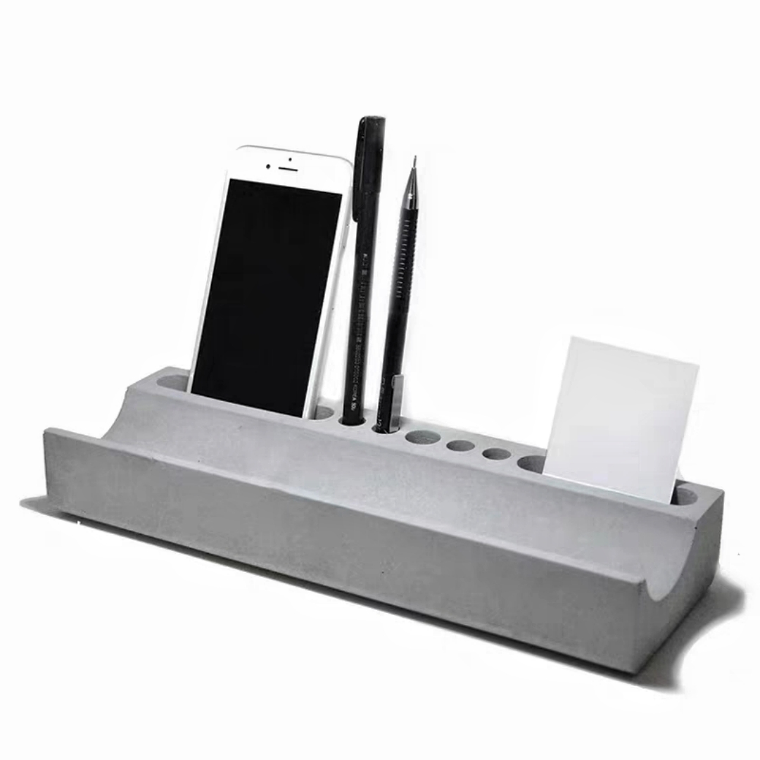 رف هاتف طويل حامل قلم صندوق تخ - مراجعة Desk Setup Shelf وسعره